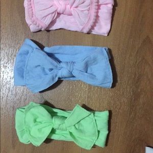 STRETCHY BABYGIRL BOW HEADBANDS